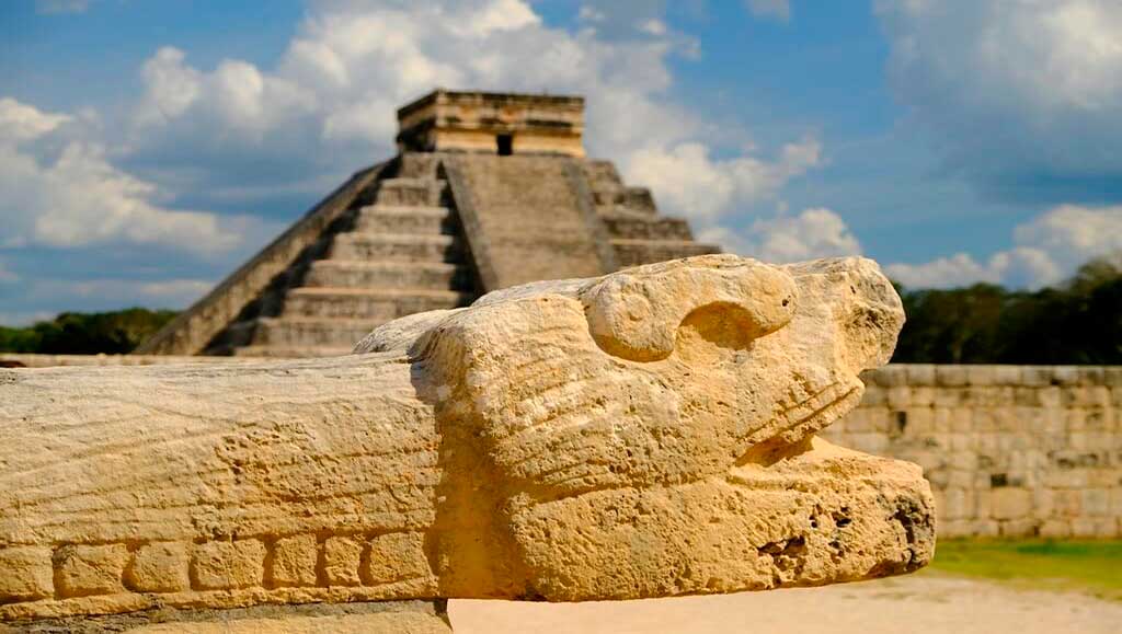 Archaeological site of Chichen Itza, sacred city of the Maya