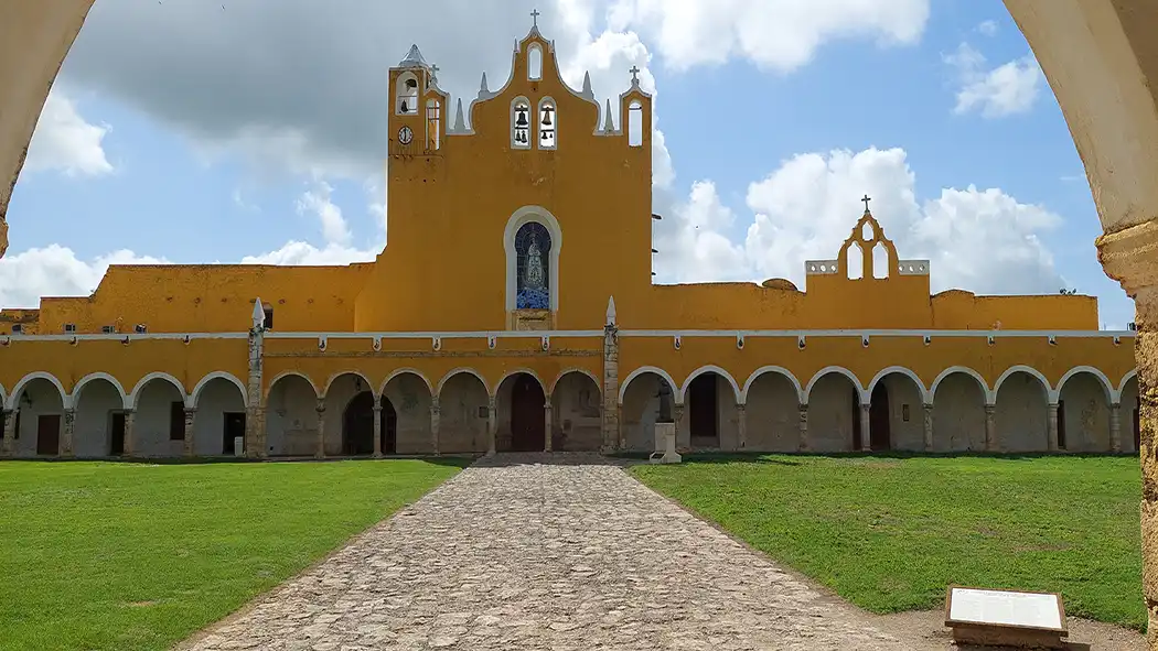 San Antonio de Padua convent in Izamal Yucatan