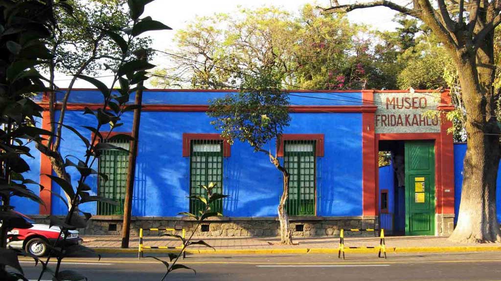 Museo de la pintora Mexicana Frida Kahlo en Coyoacan