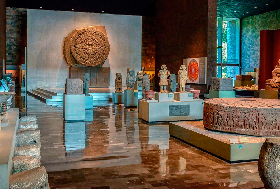 Museo Nacional de Antropología en la Ciudad de México