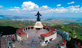 Cristo Rey Sanctuary in Cerro del Cubilete, Silao, Guanajuato