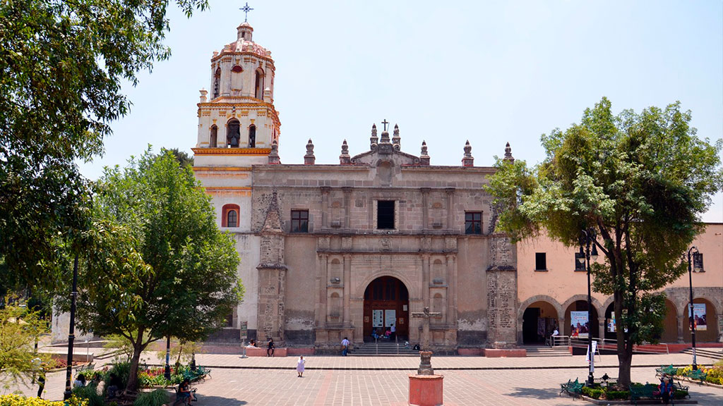 Iglesia de San Juan Bautista en Coyoacan, CDMX