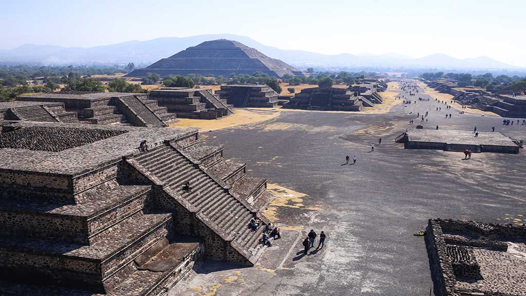 Pirámide del Sol en Teotihuacán
