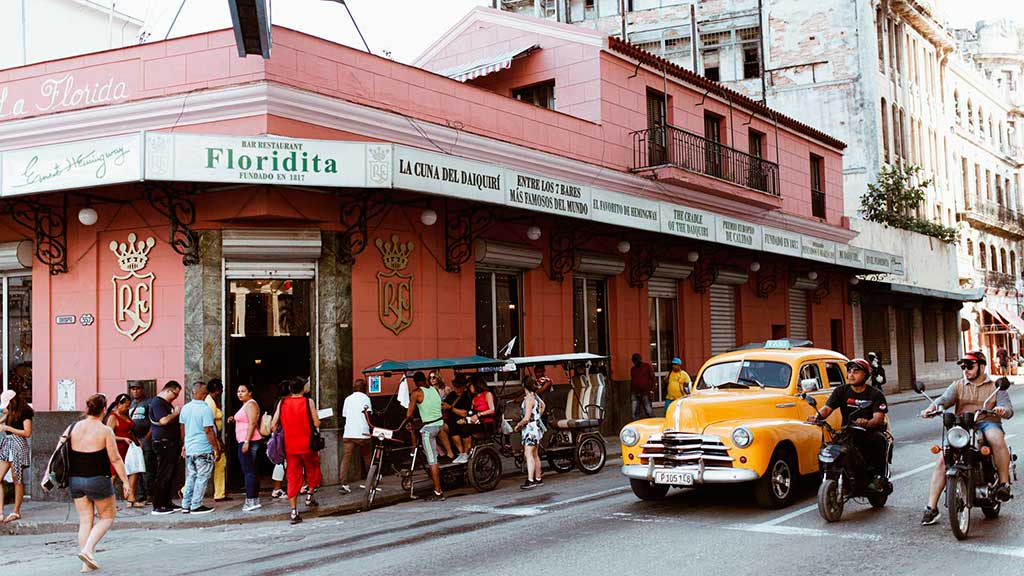 Bar el Floridita, la Cuna del Daiquirí