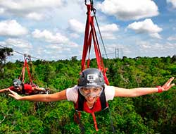 Zipline Cancun tour