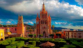 Parroquia de San Miguel Arcangel en San Miguel Allende