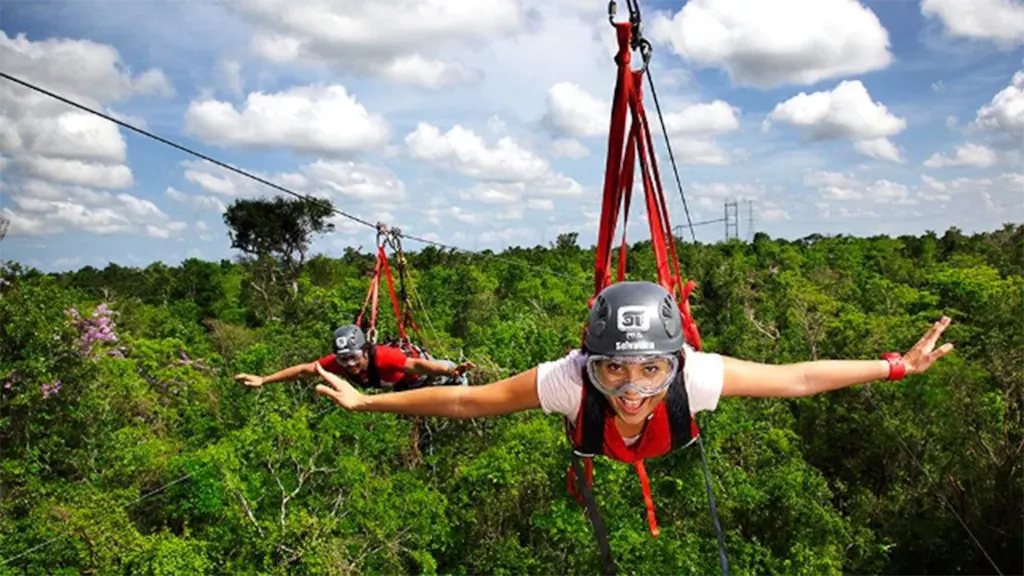 Zip-line and eco adventures in Riviera Maya